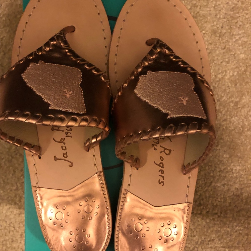 Brand new Jack Rogers(Georgia)sandal w/orig box